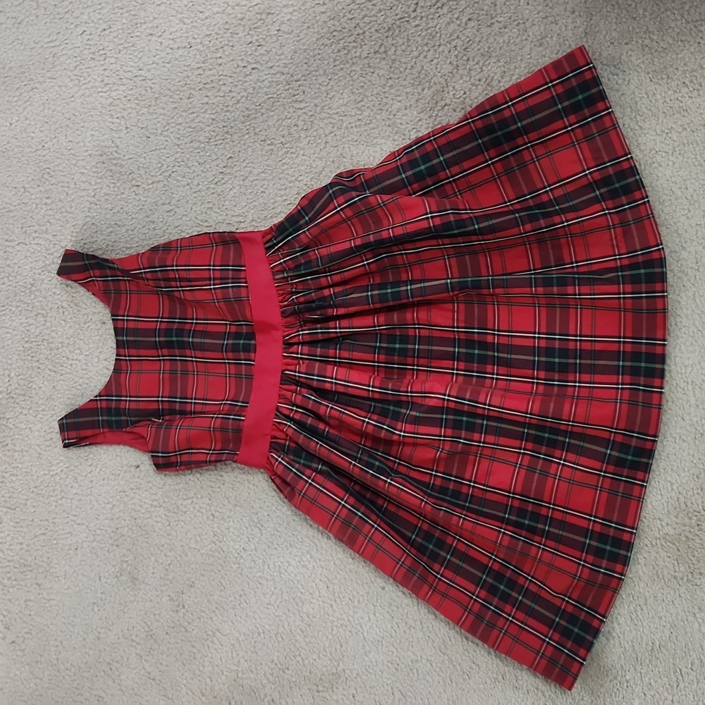 Girls plaid dress